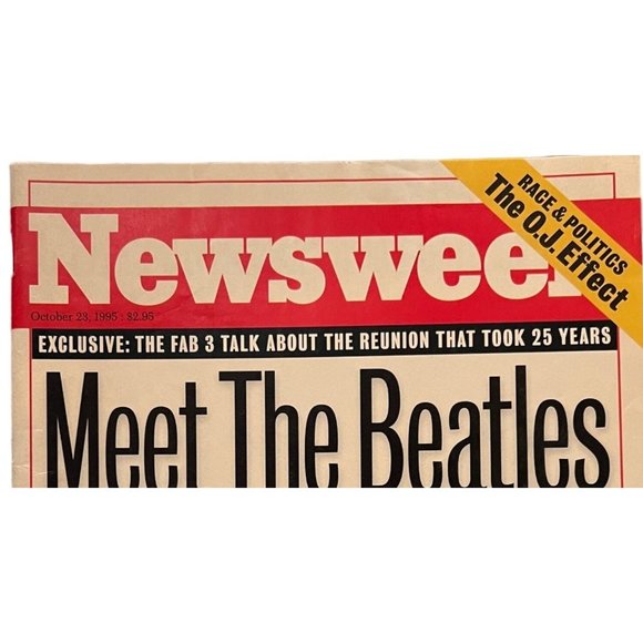 NEWSWEEK OCTOBER 23,1995-MEET THE BEATLES AGAIN - Picture 2 of 4